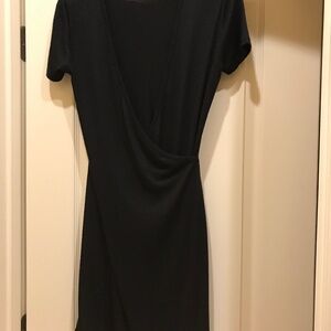 Rag & Bone black wrap dress